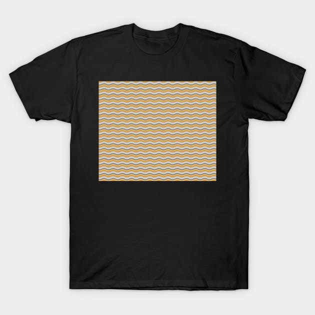 Mustard Patterns T-Shirt by dave2142